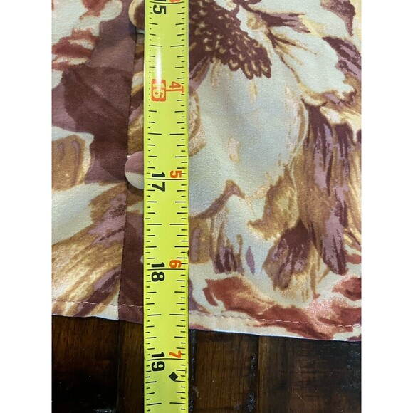 Torrid Purple Floral Lace Trim V-neck Camisole Top Adjustable Straps Size 1 - Picture 8 of 8